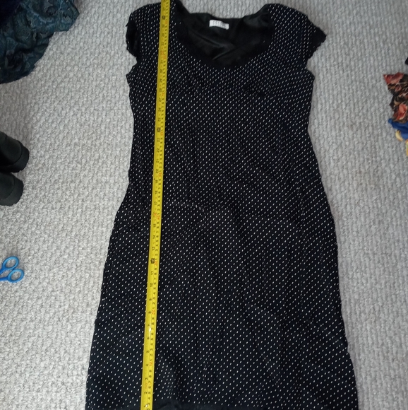 Precis Petites Pokadot Dress Sz Medium - Picture 6 of 7